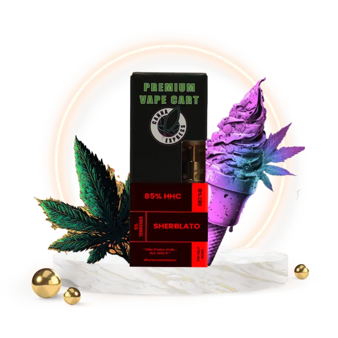 HHC / CBD Cartridge Sherblato