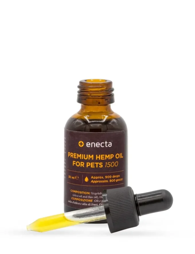 Enecta CBD konopný olej pre zvieratá 5%, 1500mg, 30 ml - Image 3