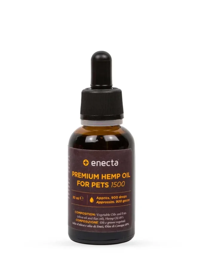 Enecta CBD konopný olej pre zvieratá 5%, 1500mg, 30 ml - Image 5