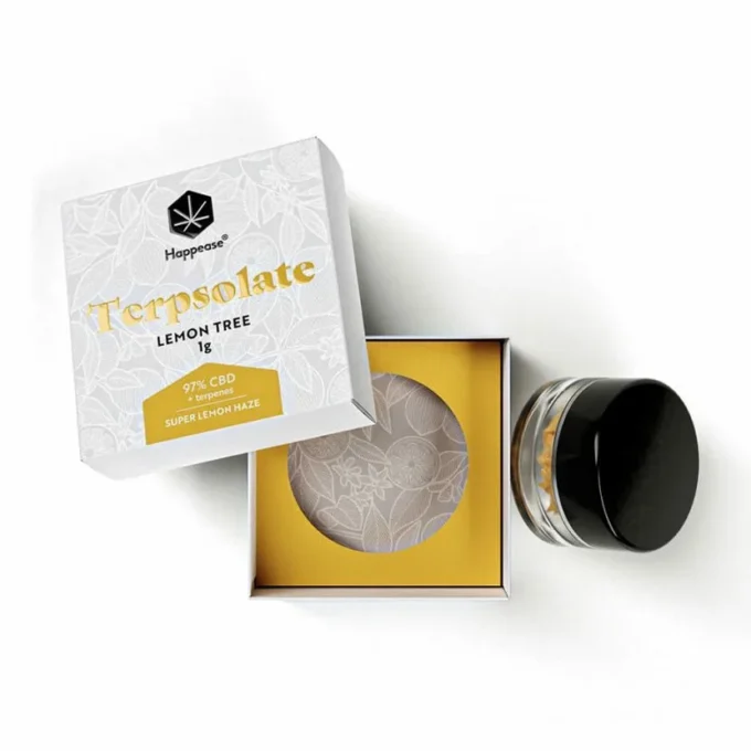 Happease Extrakt Lemon Tree Terpsolate, 97% CBD, 1g - Image 3
