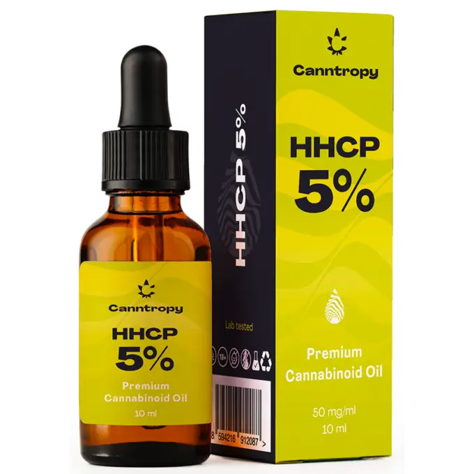 Canntropy HHCP Premium Cannabinoid Oil - 5 %, 500 mg, 10 ml