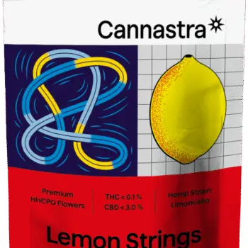 Cannastra HHCPO Flower Lemon Strings, HHCPO 85% kvalita