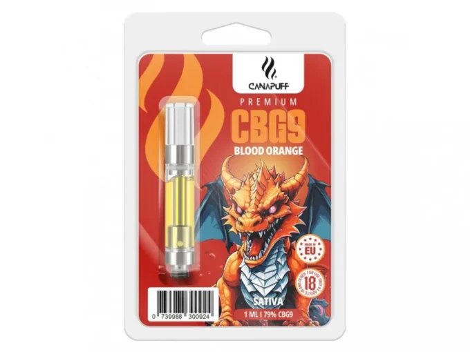 CanaPuff CBG9 Cartridge Blood Orange, CBG9 79 %