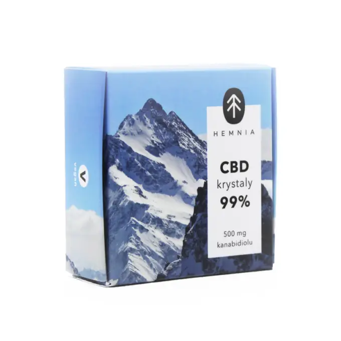 Hemnia CBD konopné kryštály 99%, 1000 mg CBD, 1 gram - Image 2