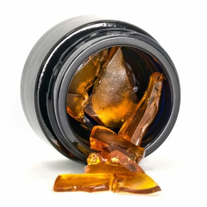 Happease Extrakt Tropical Sunrise Shatter 58% CBD, 1g - Image 2