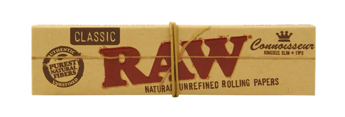 RAW Papers Connoisseur King Size papieriky s filtrami, 110 mm, 24 ks v krabici - Image 2