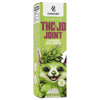 CanaPuff THCJD Prerolls Kush Mintz 50 %, 2 g