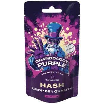 Canntropy CBDP Hash Granddaddy Purple, CBDP 88% kvalita, 1 g