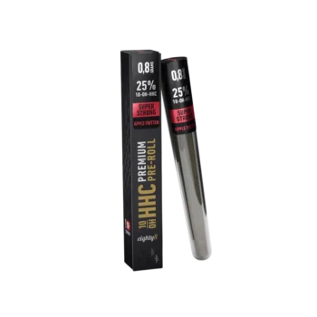 Eighty8 10-OH-HHC Prerolls Super Strong Apple Fritter, 25 % 10-OH-HHC