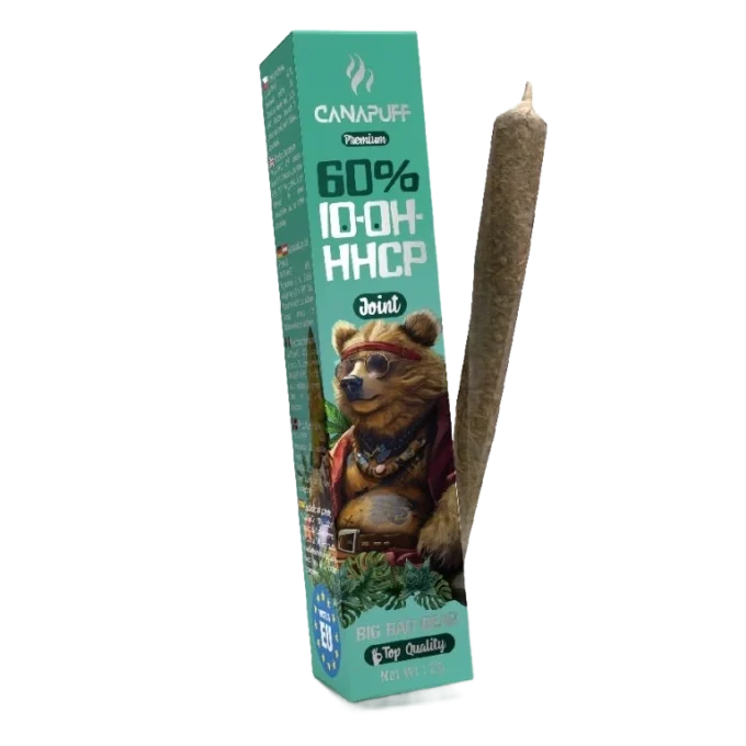 CanaPuff 10-OH-HHCP preroll Big Bad Bear, 10-OH-HHCP 60 %, 2 g