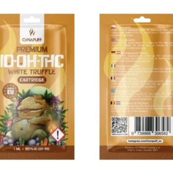 CanaPuff 10-OH-THC Cartridge White Truffle, 10-OH-THC 95 %, 1 ml