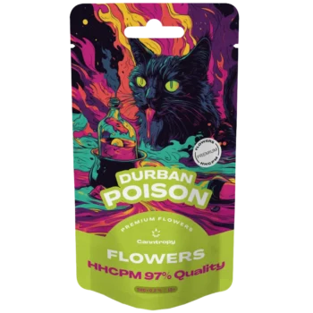 Canntropy HHCPM Kvety Durban Poison 97 % Kvalita