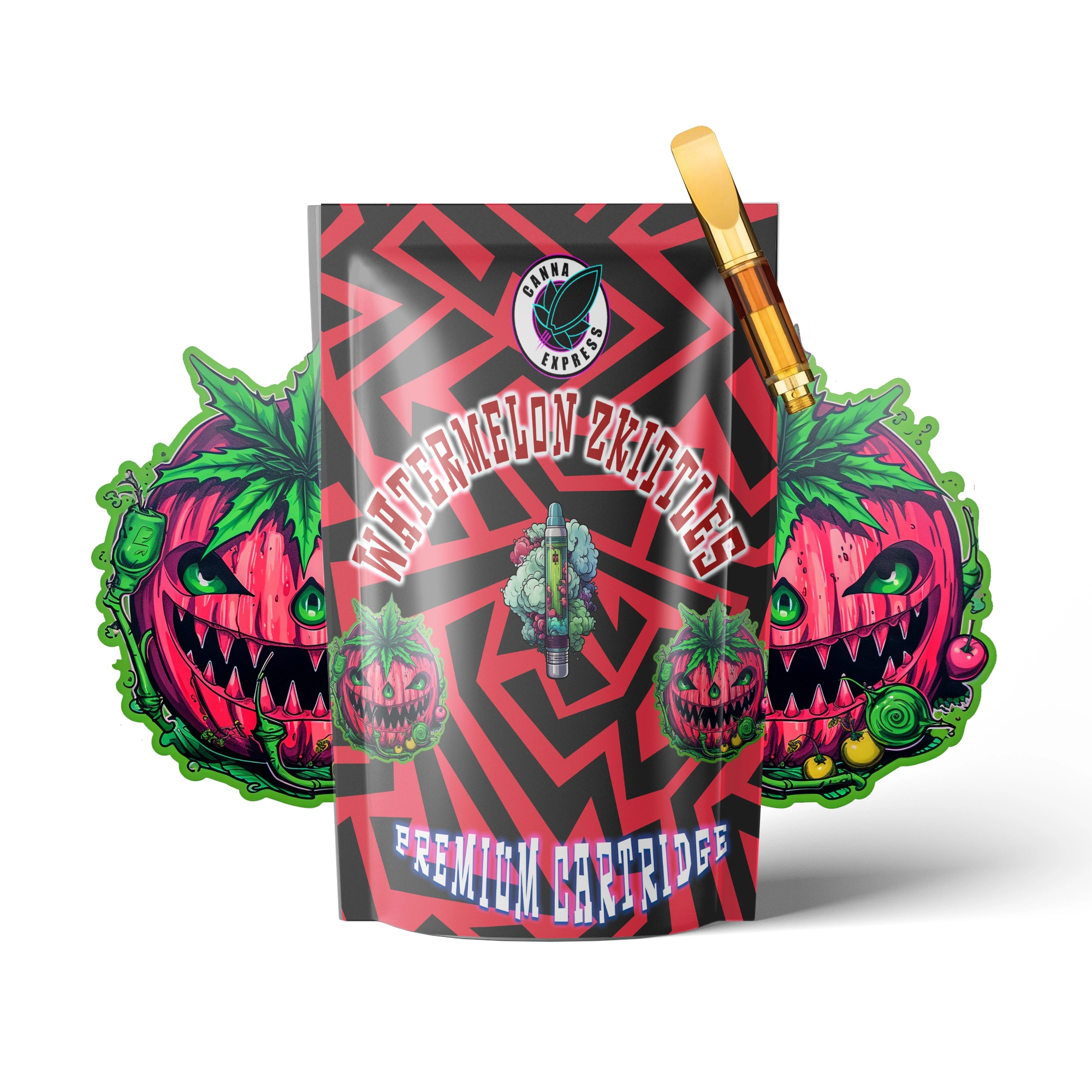 THCJD Cartridge Watermelon Zlushie CannaExpress