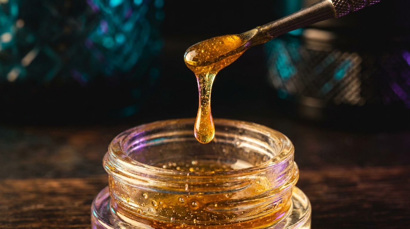 Live resin - zlatý konopný koncentrát bohatý na terpény